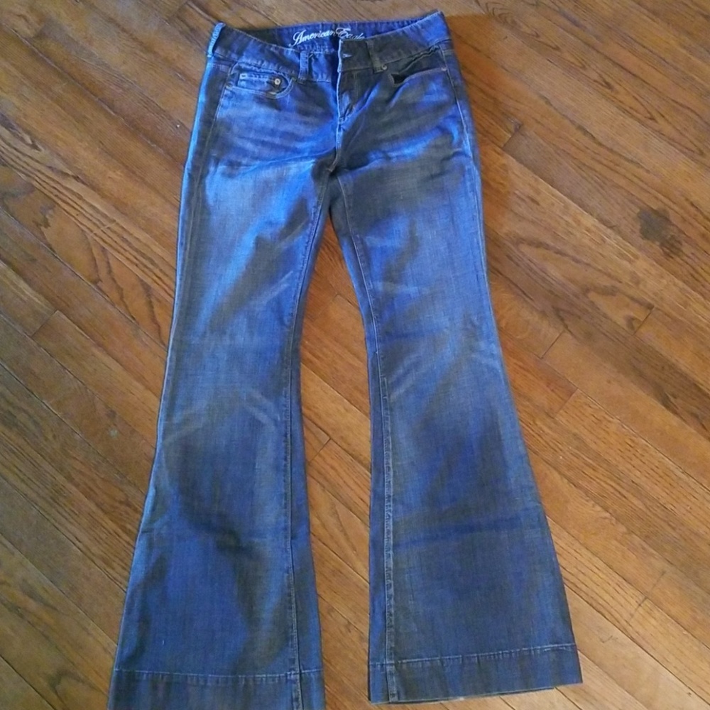 Bell-bottom jeans